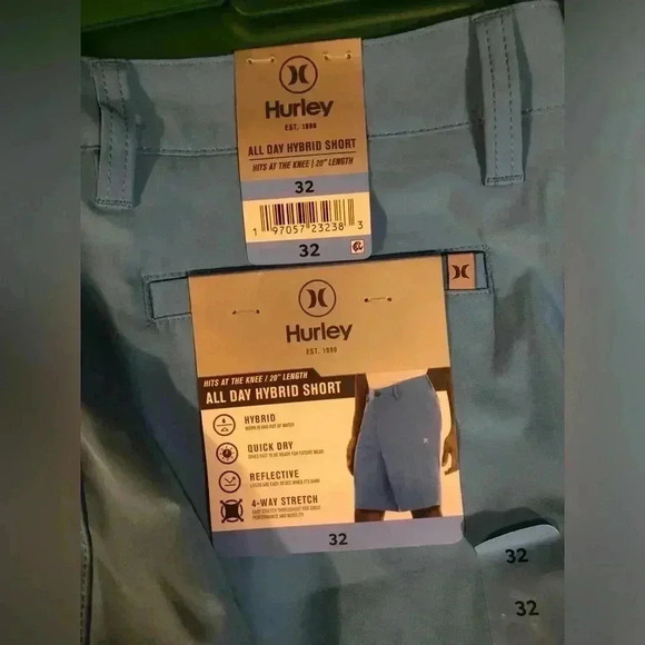 Hurley Men's Phantom Fabric Hybrid Stretch 20" Short - Picture 6 of 13